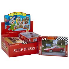 Пазл Step puzzle Золотая серия -10, машины (75010), 120 дет.