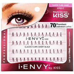 Kiss накладные пучки I Envy Классика Classic Short Black black