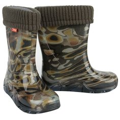 Резиновые сапоги Demar размер 28/29, коричневый