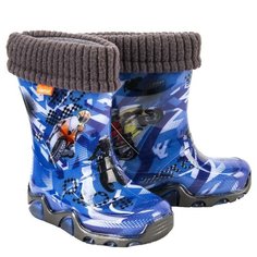 Резиновые сапоги Demar размер 26/27, синий