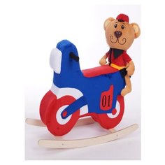 Качалка мягкая Тутси Медведь "Пожарник"