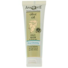 Aphrodite Deep Cleansing маска для лица с алоэ вера и спирулиной, 75 мл
