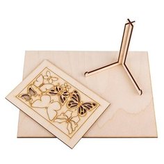 Изделие д/декорирования АРТформат Панно с фоторамкой БАБОЧКИ