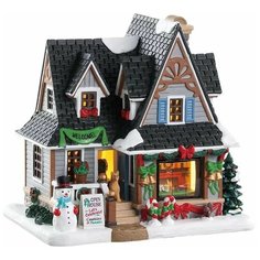 Фигурка LEMAX Праздник открытых дверей 15.6 х 16.2 х 12.6 см черный/бежевый