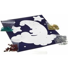 Набор для творчества "Аппликация пайетками. Месяц", арт. ВВ2163 Bondibon