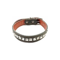 Ошейник №35, двойная кожа Зоотехнология М