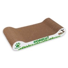 Когтеточка Homecat "Мятная волна" (гофрокартон), 45х25х10 см