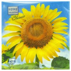 Салфетки HOME COLLECTION Classic Подсолнух, 20 шт.