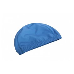 Шапочка для плавания, текстильная, синяя (арт. SF 0367) Bradex
