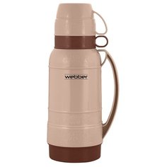 Термос со стеклянной колбой 25018/5 "Webber", 1,8 л, цвет: бежевый