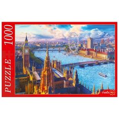 ПАЗЛЫ 1000 элементов. Х1000-6797 ПАНОРАМА ЛОНДОНА Рыжий кот