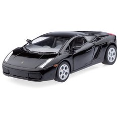 Детская игрушечная коллекционная металическая модель машинки игрушки Kinsmart "Lamborqhini Gallardo" (металлическая, инерционная) черный 1:32