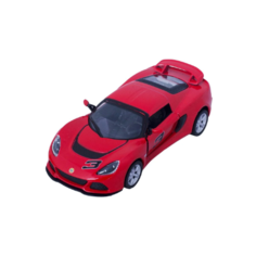 Детская игрушечная коллекционная металическая модель машинки игрушки Kinsmart "2012 Lotus Exige S" (металлическая, инерционная) красный 1:32