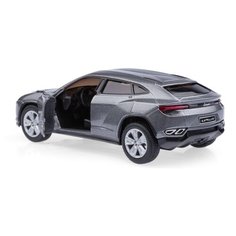 Детская игрушечная коллекционная металическая модель машинки игрушки Kinsmart "Lamborghin Urus" (металлическая, инерционная) серый 1:38