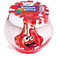 Лизун Genio Kids Мялка-жмялка 2 в 1 красный/белый