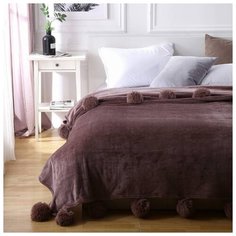 Плед "Super Ball", 160х220 см, цвет мокко Sofi De Mark O