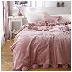 Плед "Super Ball", 220х240 см, цвет пудра Sofi De Mark O