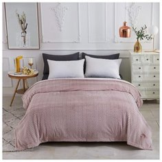 Плед "Флоренс", 220х240 см, цвет: пепельная роза Sofi De Mark O