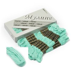 Нитки мулине "Ideal", цвет: 407, арт. ТВ (24 мотка по 8 метров)