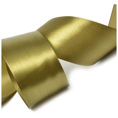 Лента атласная "Ideal", 2", 50 мм x 27,4 метра, цвет: 3151 хаки