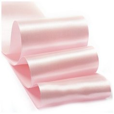 Лента атласная "Ideal", 3", цвет: 3053 светло-розовый, 75 мм x 27,4 м