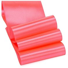 Лента атласная "Ideal", 3", 75 мм x 27,4 м, цвет: 3079 ярко розовый