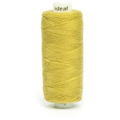 Нитки бытовые "Ideal", 40/2, 366 м, цвет: 371 зеленый (10 штук)