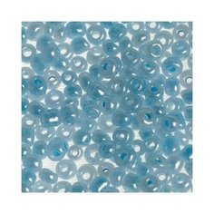 Бисер круглый глянцевый, цвет: 143 голубой, размер 12/0, 450 грамм, арт. C Ideal