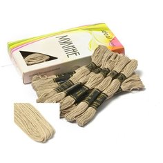 Нитки мулине "Ideal", цвет: 470, арт. ТВ (24 мотка по 8 метров)