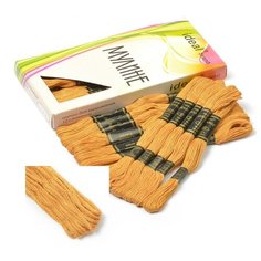 Нитки мулине "Ideal", цвет: 395, арт. ТВ (24 мотка по 8 метров)