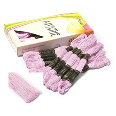 Нитки мулине "Ideal", цвет: 355, арт. ТВ (24 мотка по 8 метров)