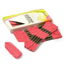 Нитки мулине "Ideal", цвет: 163, арт. ТВ (24 мотка по 8 метров)