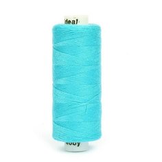 Нитки бытовые "Ideal", 40/2, 366 метров, 10 штук, цвет: 350 голубой