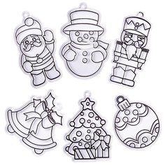 Набор для творчества "Новогодние украшения. Витраж", арт. ВВ1933 Bondibon