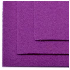 Комплект листового фетра (мягкий) "IDEAL", 10 листов, цвет: 619 сиреневый