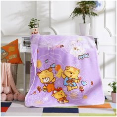 Плед "Винни Пух", цвет: мультиколор, 100х140 см Sofi De Mark O