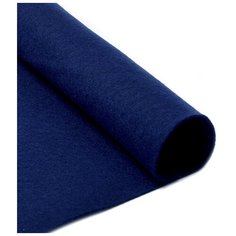 Фетр мягкий "IDEAL", в рулоне, 1 мм (цвет: 673, синий), 100 см х 10 м