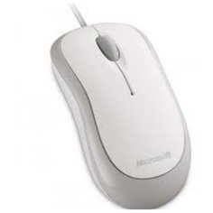 Мышь компьютерная Microsoft "Basic", цвет: белый, арт. 757432