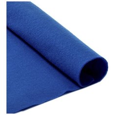Фетр в рулоне мягкий "Ideal", цвет: 675 синий, 100 см x 10 метров, арт. FLT-S2