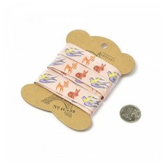 Лента декоративная "Ideal", 16 мм x 2,73 метра, цвет розовый (арт. TBY.ЛДТ.MH-63)