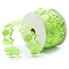 Лента декоративная "Ideal", 28 мм x 9,14 метра, цвет: 16 салатовый (арт. TBY.ЛДФ.XL-15.6)