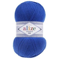 Пряжа для вязания Alize Lanagold 800 100гр.,800м (49%шерсть, 51%акрил) (141 василек), 5 мотков