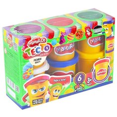 Набор креативного творчества «Тесто для лепки» 6 цветов Данко-Тойс TMDB-01-01 Danko Toys