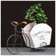 Кашпо-велосипед 30*11*18см 5274544 Take It Easy
