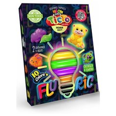 Набор креативного творчества "Неоновое тесто для лепки", серии "FLUORIC" Danko Toys