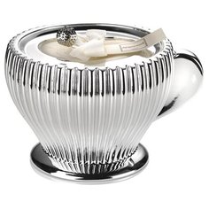 Декоративная свеча CAPUCCINO, белая Argenesi A-0.02514 10х8х6.5см Полирезин, воск