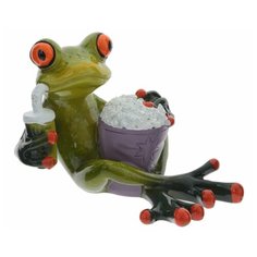Фигурка декоративная "Лягушка", 756199, 7.5/10/7 см. РЕМЕКО