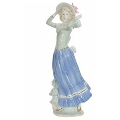 Фигурка декоративная "Девушка", 266622, 13/13/32 см. РЕМЕКО