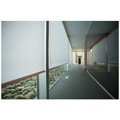 Большая рулонная штора для производственных и нежилых помещений (белый, 130, 180) Мастер Плюс