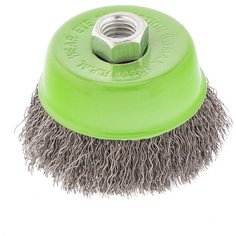 СИБРТЕХ Щетка для УШМ, 75, М14, "чашка", витая проволока Сибртех